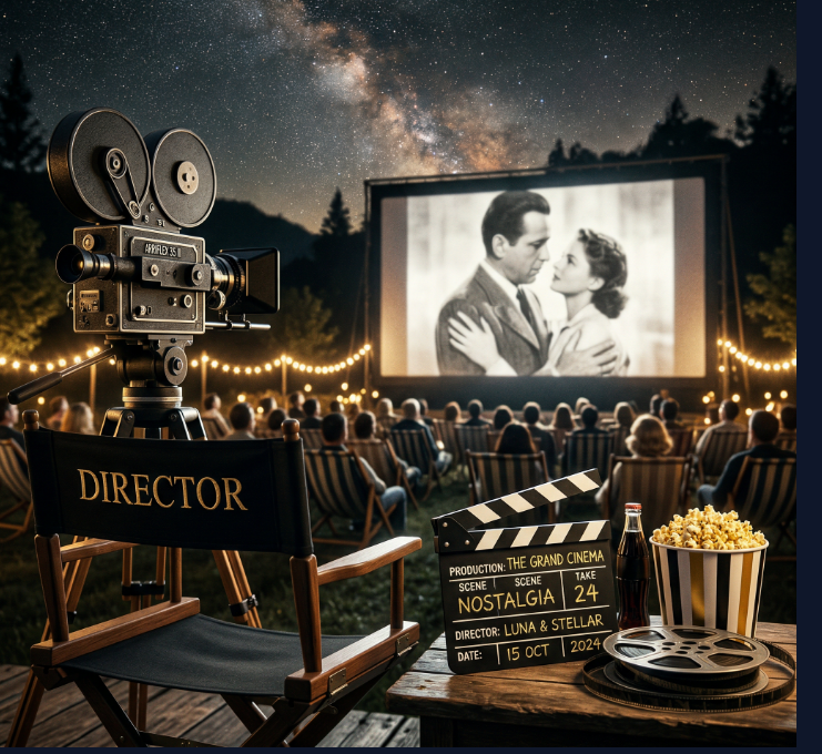 Drive-in movie night