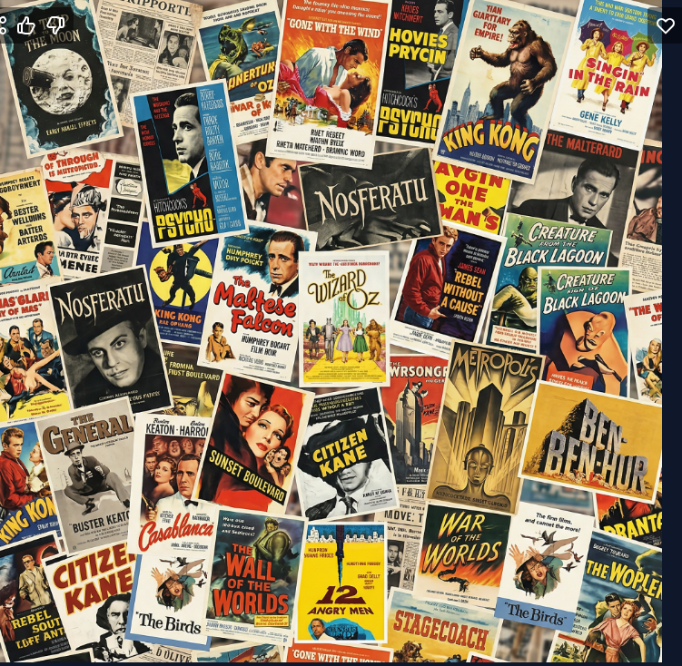 Classic movie posters